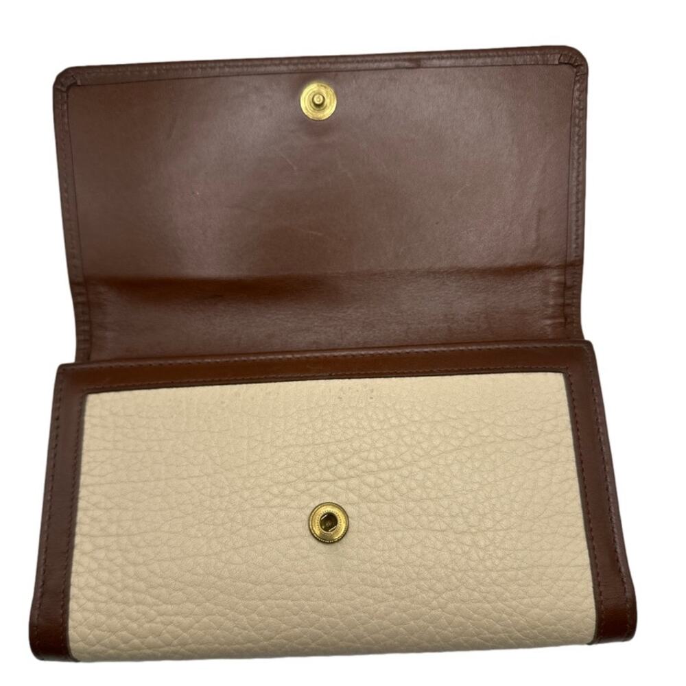 Vintage DOONEY & BOURKE Brown and Cream Wallet - Picture 5 of 12